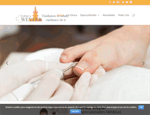 Tablet Screenshot of clinicaweyler.com